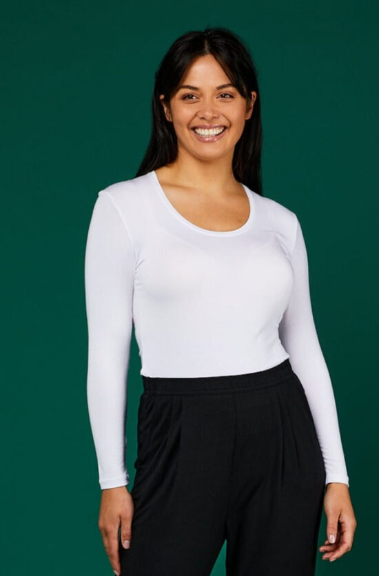 Tani Scoop Neck Long Sleeve - Image 4