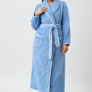 Satin Trim Robe