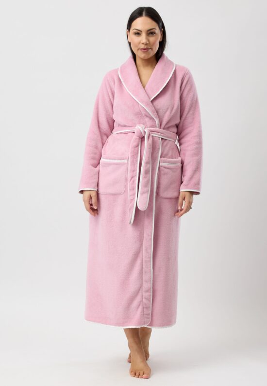 Satin Trim Robe - Image 3